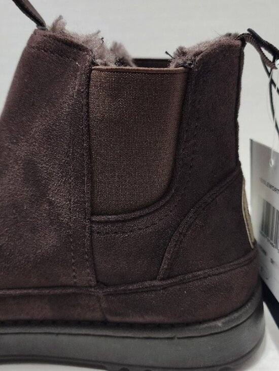 New White Mountain Isleworth Dark Brown Boot - Faux Suede & Fur - Size 10 main image 7